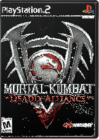 Mortal Kombat Deadly Alliance Playstation 2 US box art